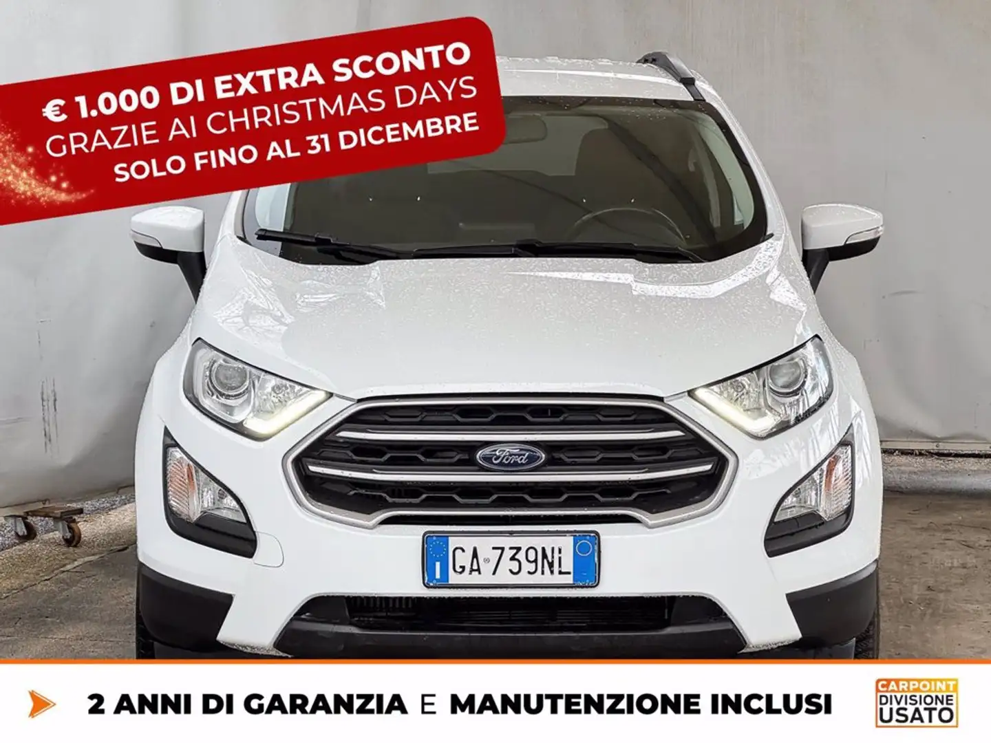 Ford EcoSport 1.0 ecoboost plus 100cv my20.25 Bianco - 2