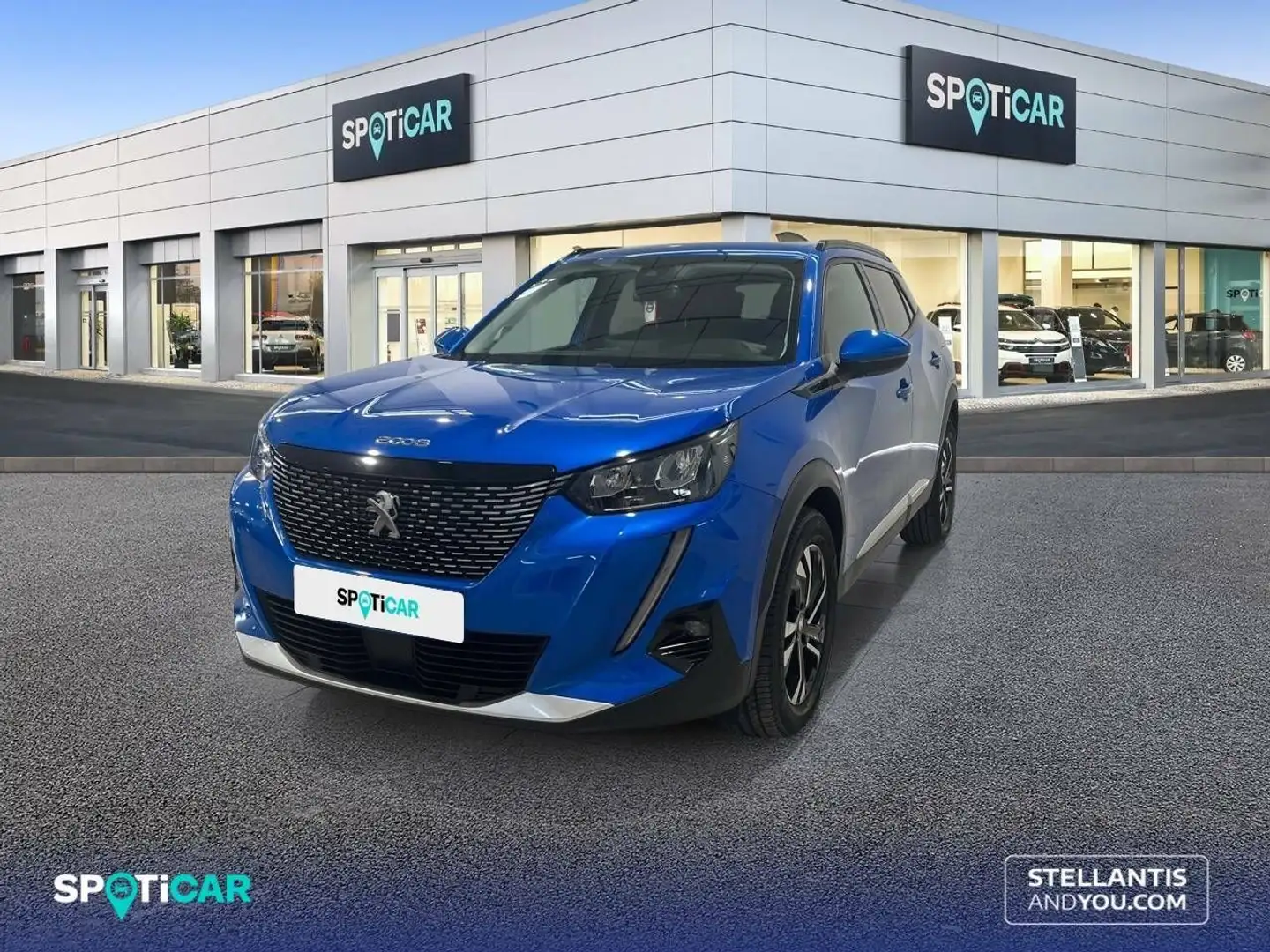Peugeot 2008 1.2 PureTech S&S Allure Pack 100 Azul - 1