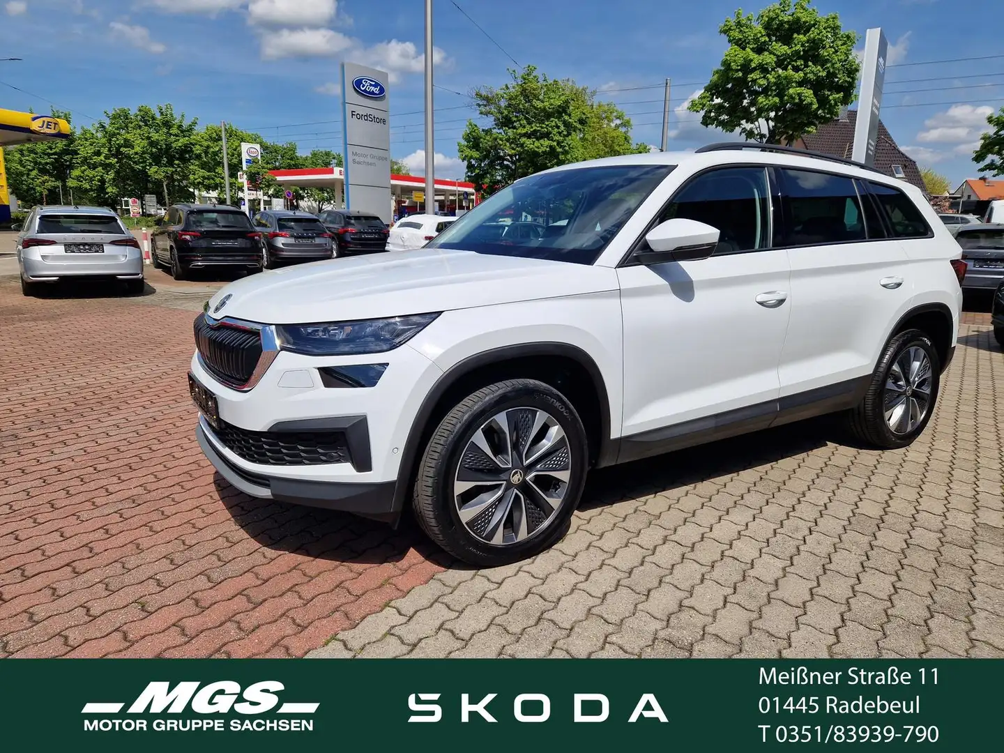 Skoda Kodiaq 2.0 TDI 4x4 DSG Weiß - 1