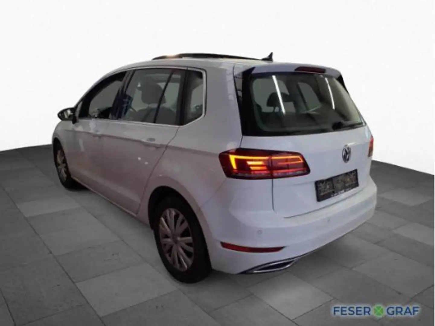 Volkswagen Golf Sportsvan Highline 1.5 TSI 110kW DSG Pano Weiß - 2