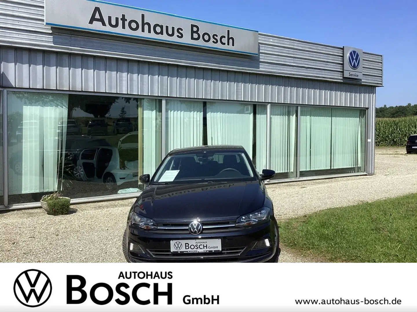 Volkswagen Polo 1.0 TSI Comfortline DSG Navi SHZ PDC Klima Negro - 1