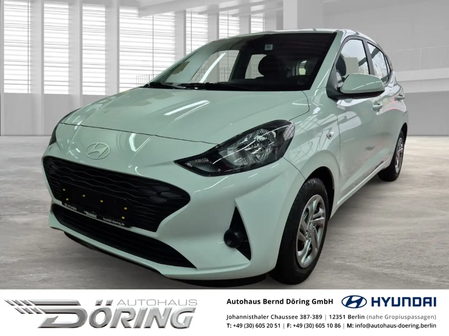 Hyundai i10 FL SELECT 1.0 Schaltwagen 63PS Navigation Weiß - 1