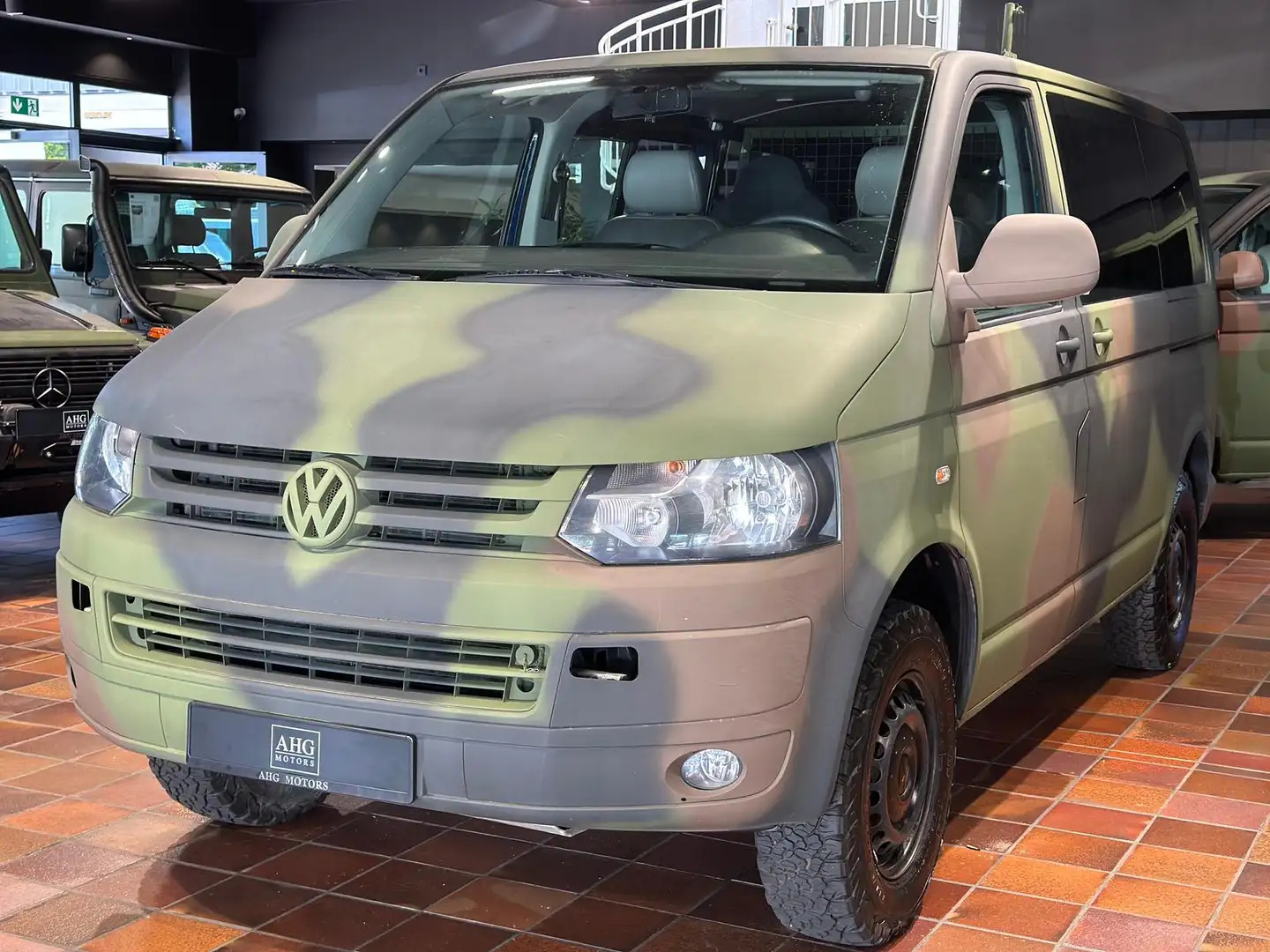 Volkswagen T5 Widder 4Motion kurz Seikel Rockton Bundeswehr Azul - 2