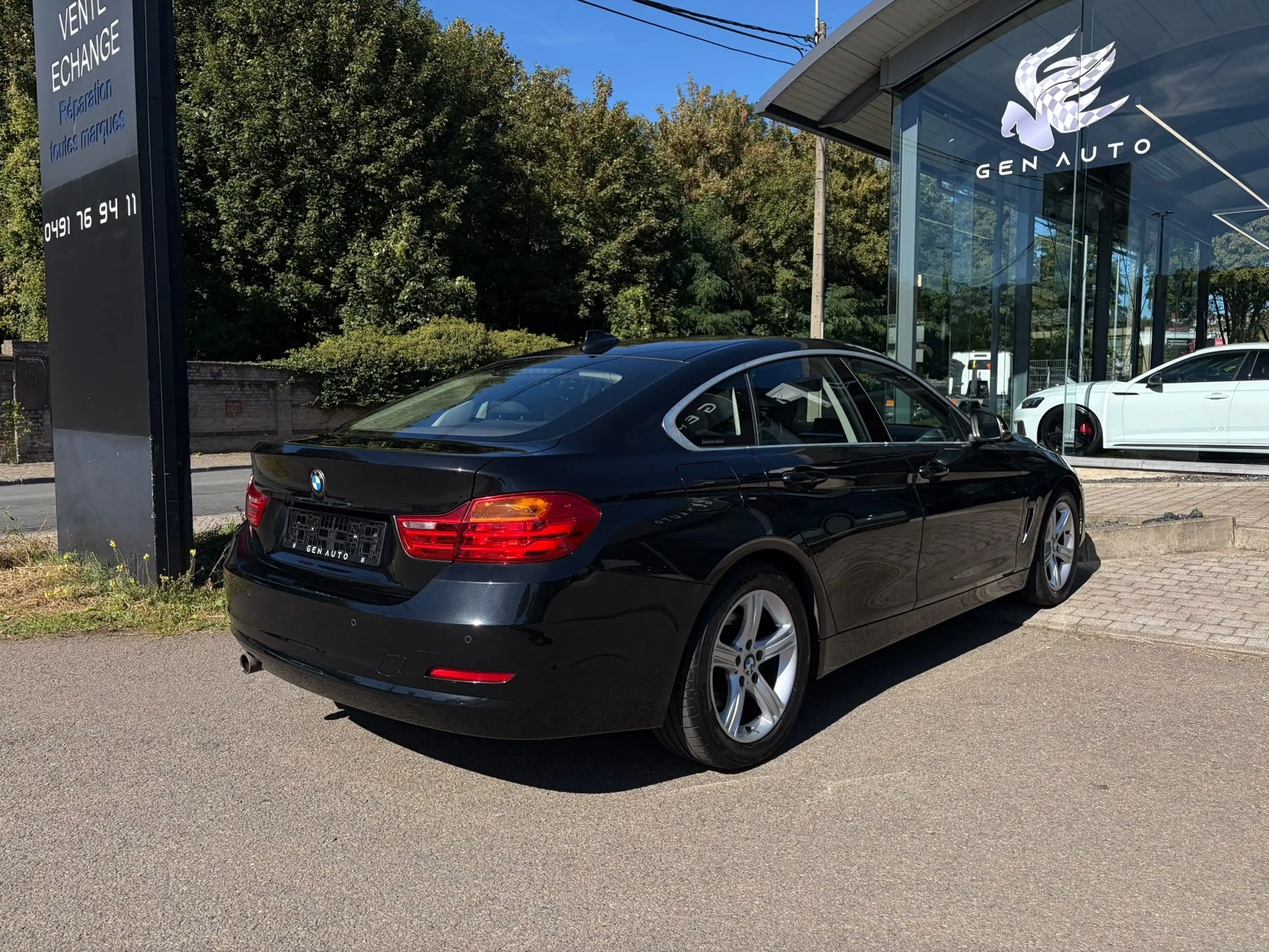 BMW 418 dA Gran Coupé Sport Edition Euro6b Volant M Grand GPS Siège Chauffant * 12 MOIS GARANTIE * — photo 5