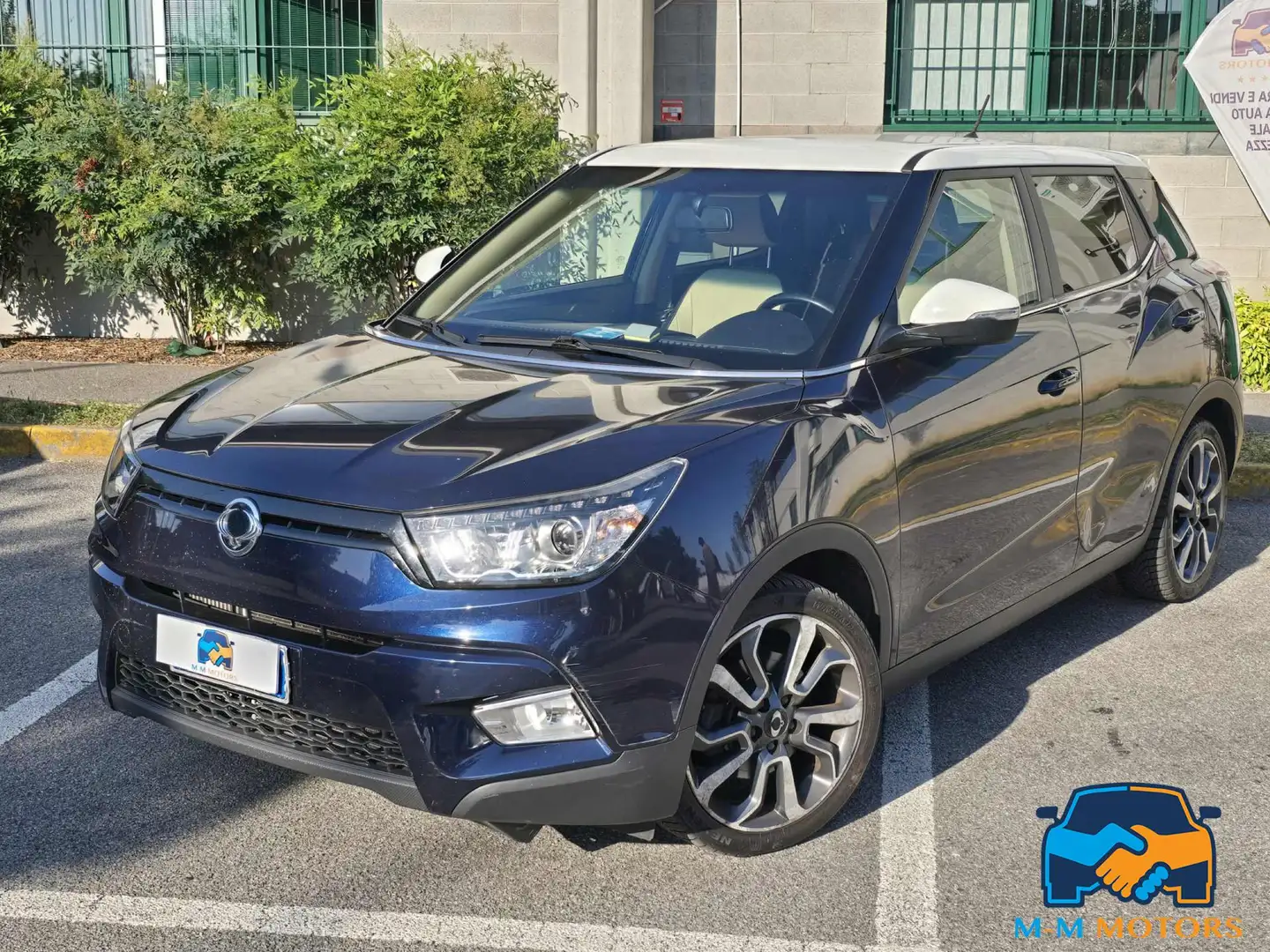 SsangYong Tivoli 1.6d Be Visual 4x4 Blu/Azzurro - 1