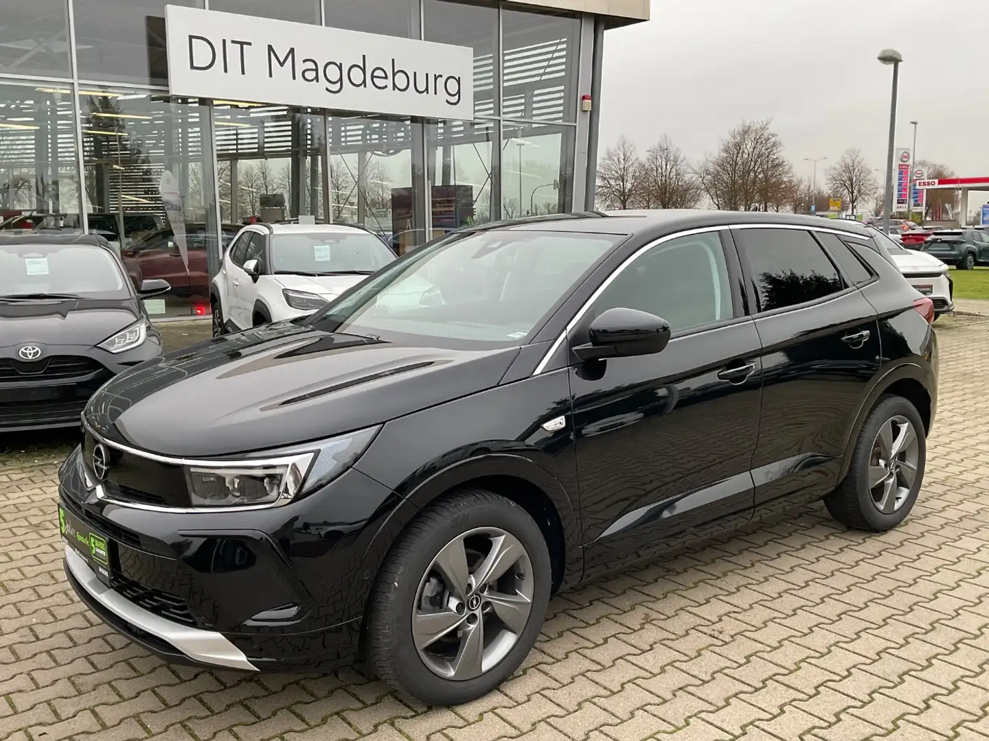 Opel Grandland 1.2 Turbo Elegance ACC+AHK+Alcantara Zwart - 2