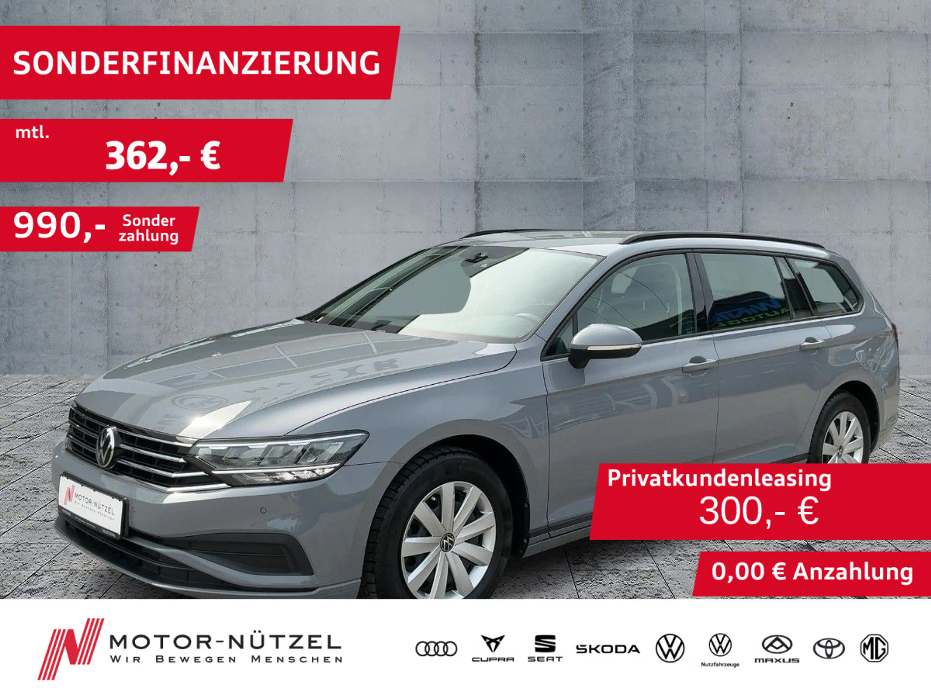 Volkswagen Passat Variant 1.5 TSI DSG LED+NAVI+RFK+APP