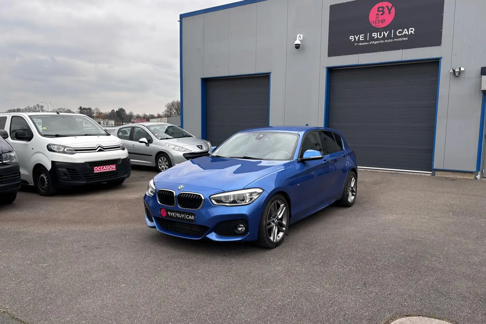 BMW 120 120D PACK M SPORT 120 F20 190 CH GTIE 12 MOIS Blauw - 1