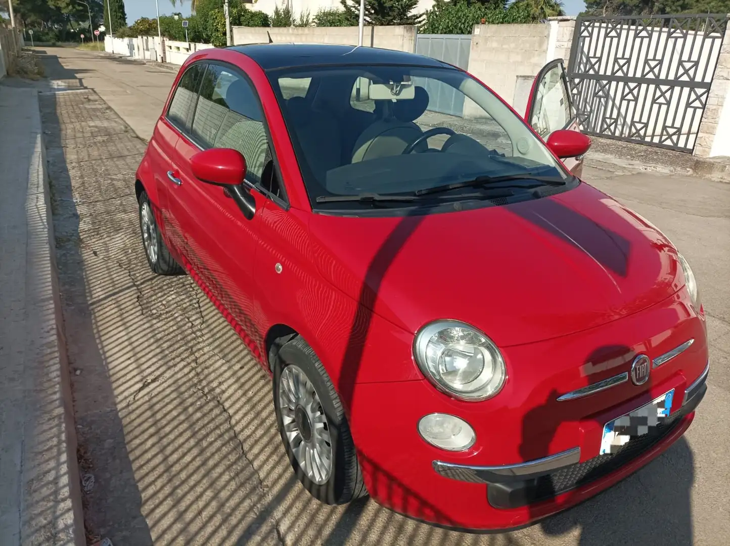 Fiat 500 500 III 1.3 mjt 16v Lounge 75cv Rosso - 1