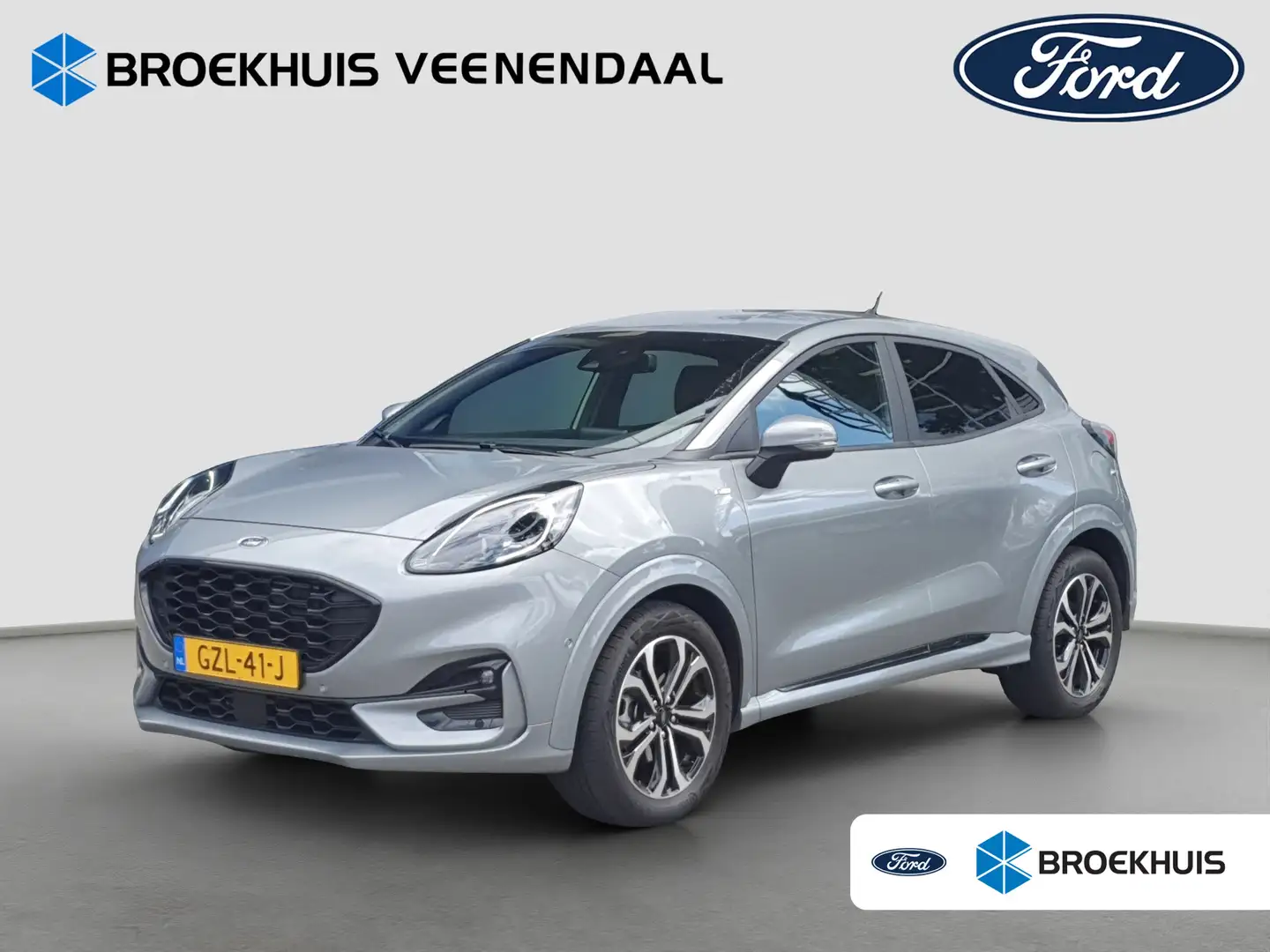 Ford Puma 1.0 EcoBoost Hybrid ST-Line | Winter Pack | Adap. Grijs - 1