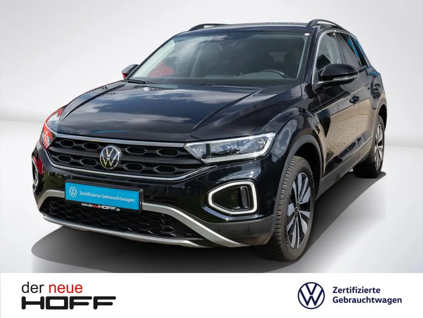 Volkswagen T-Roc 1.5 TSI MOVE Navi AHK Standheizung Anschlussgarant Schwarz - 1