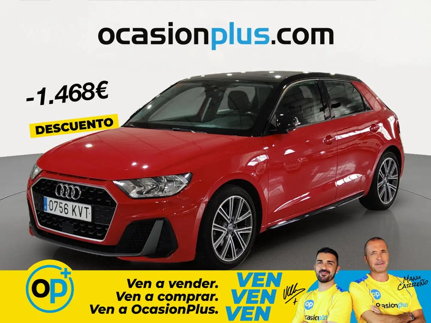 Audi A1 Sportback 30 TFSI S line Rojo - 1