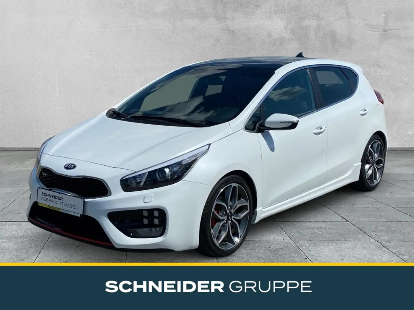 Kia Ceed / cee'd GT 1.6 T-GDi XENON+NAVI+RECARO+PANO+SHZ Bianco - 1