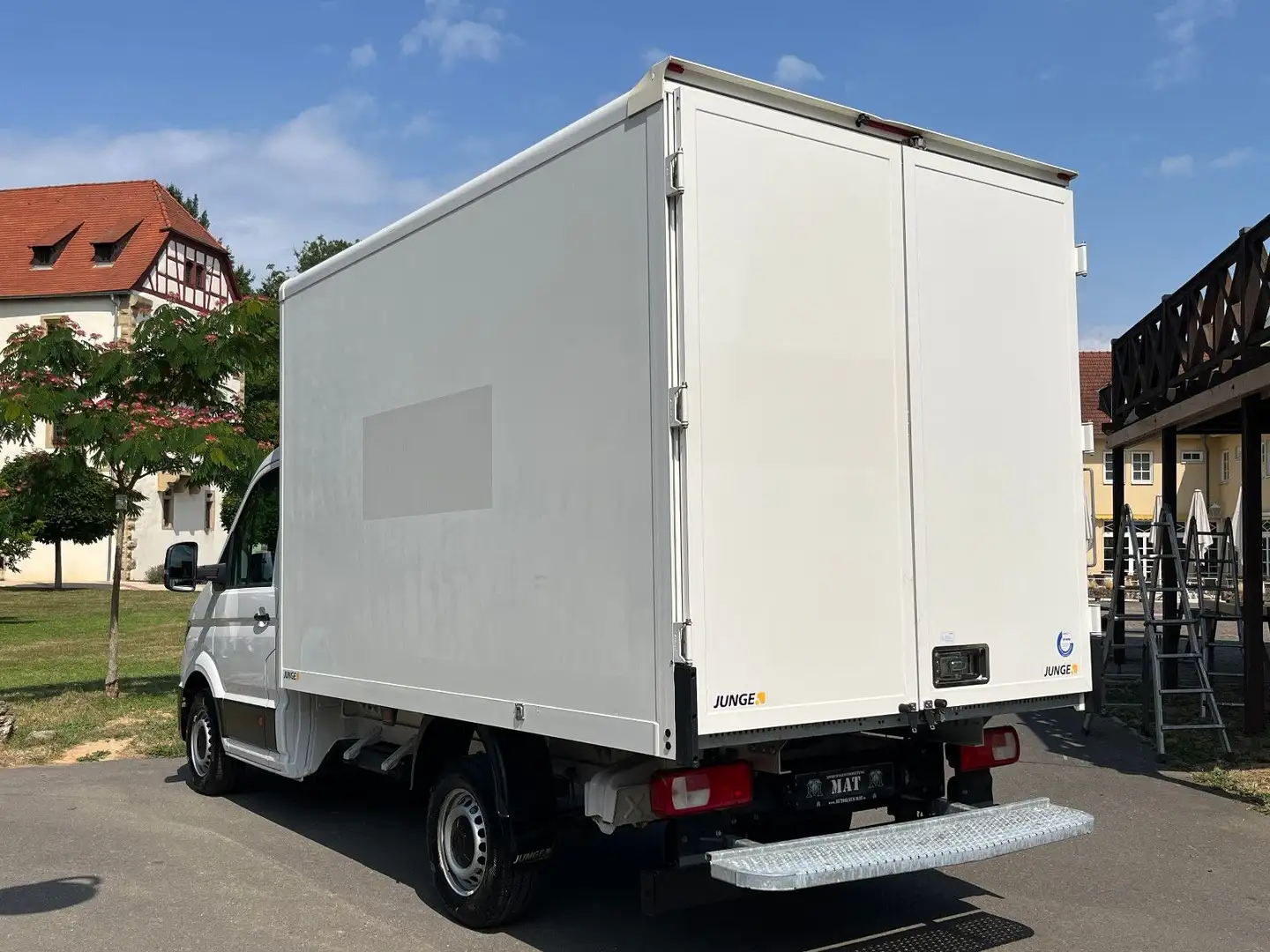 Volkswagen CRAFTER KOFFER MIT PORTALTÜREN KAMERA KLIMA Wit - 1