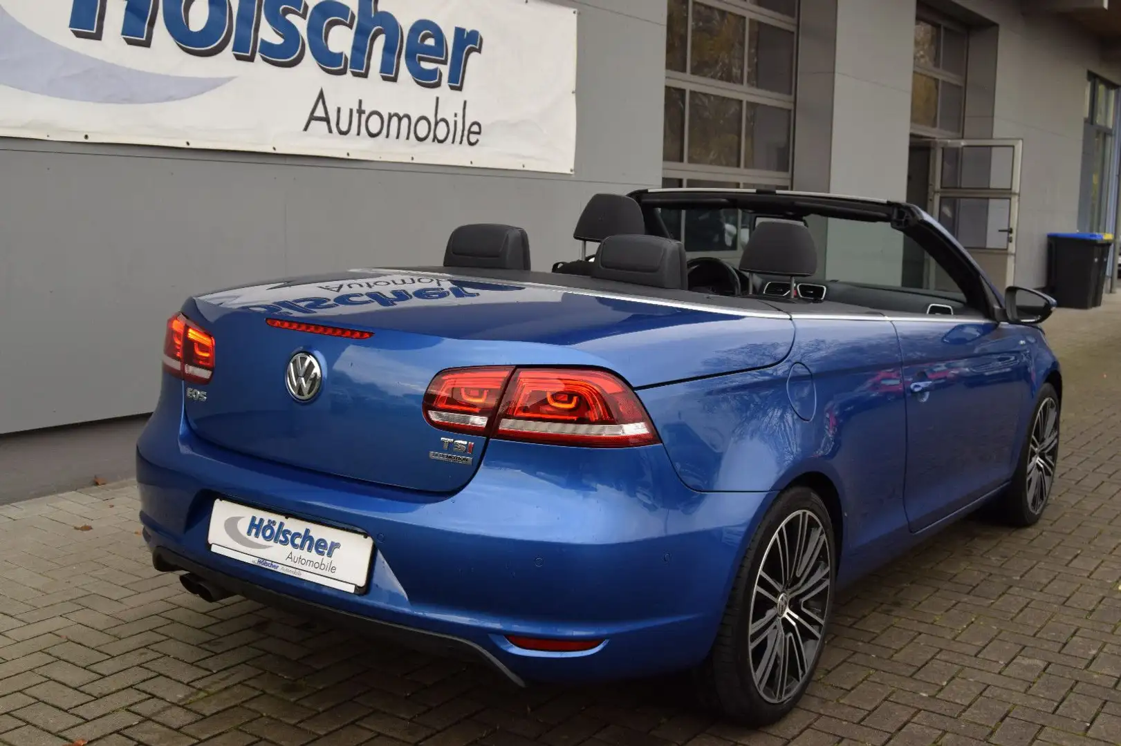 Volkswagen Eos Cup,Navi, Xenon,Parks,V&H,Sitzh,Kam,,, Azul - 2