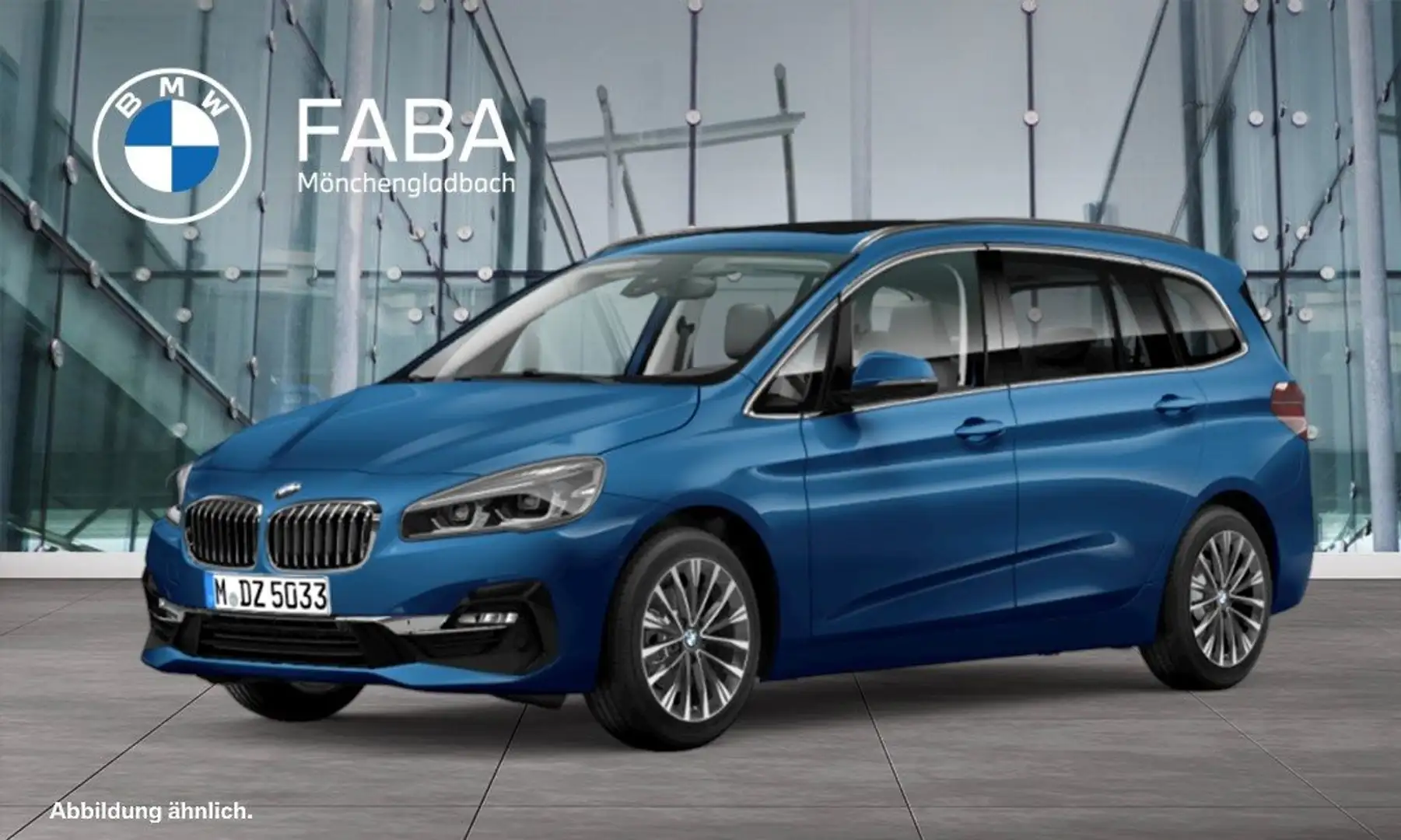 BMW 220 i Gran Tourer Luxury Line HiFi DAB LED RFK Blau - 1