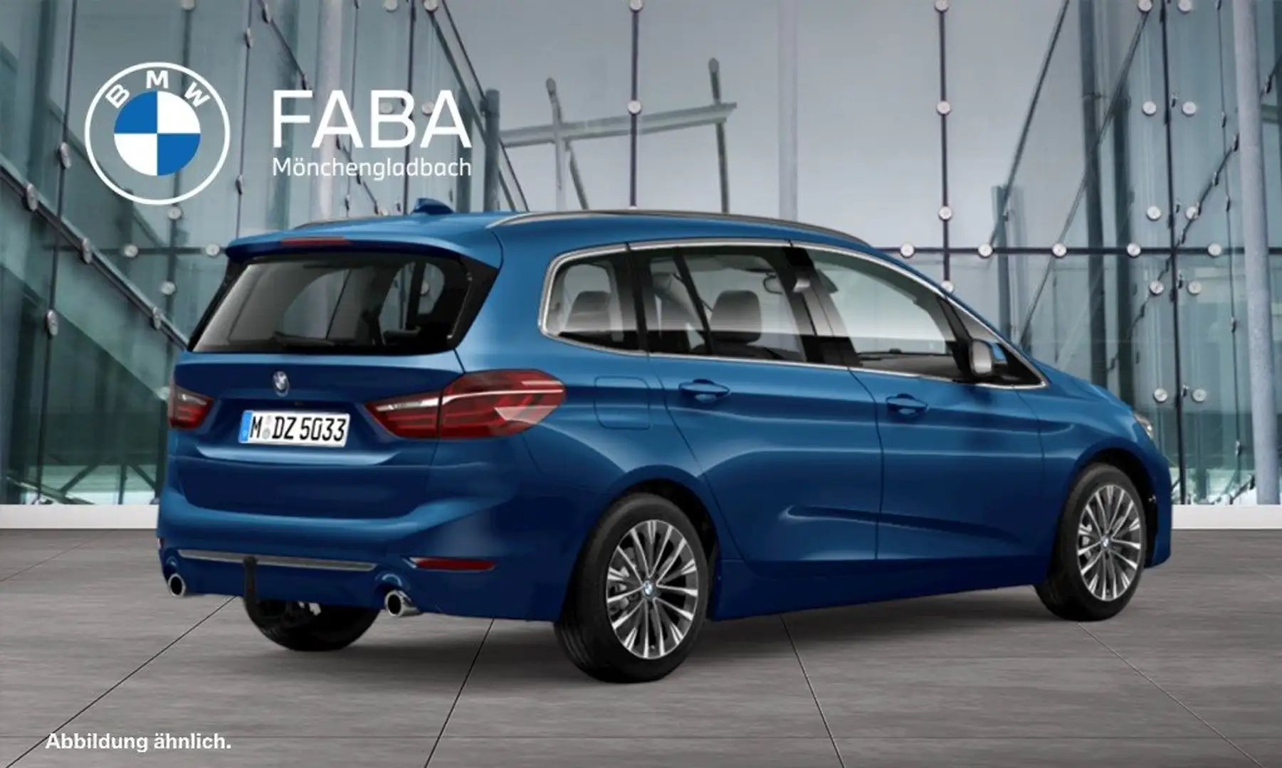 BMW 220 i Gran Tourer Luxury Line HiFi DAB LED RFK Blau - 2