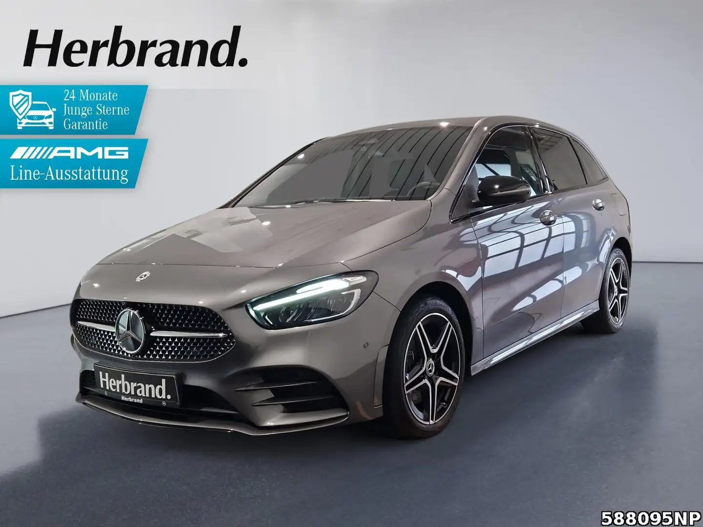 Mercedes-Benz B 250 e AMG Night LED Kamera Smartphone-Int. SHZ Gris - 1
