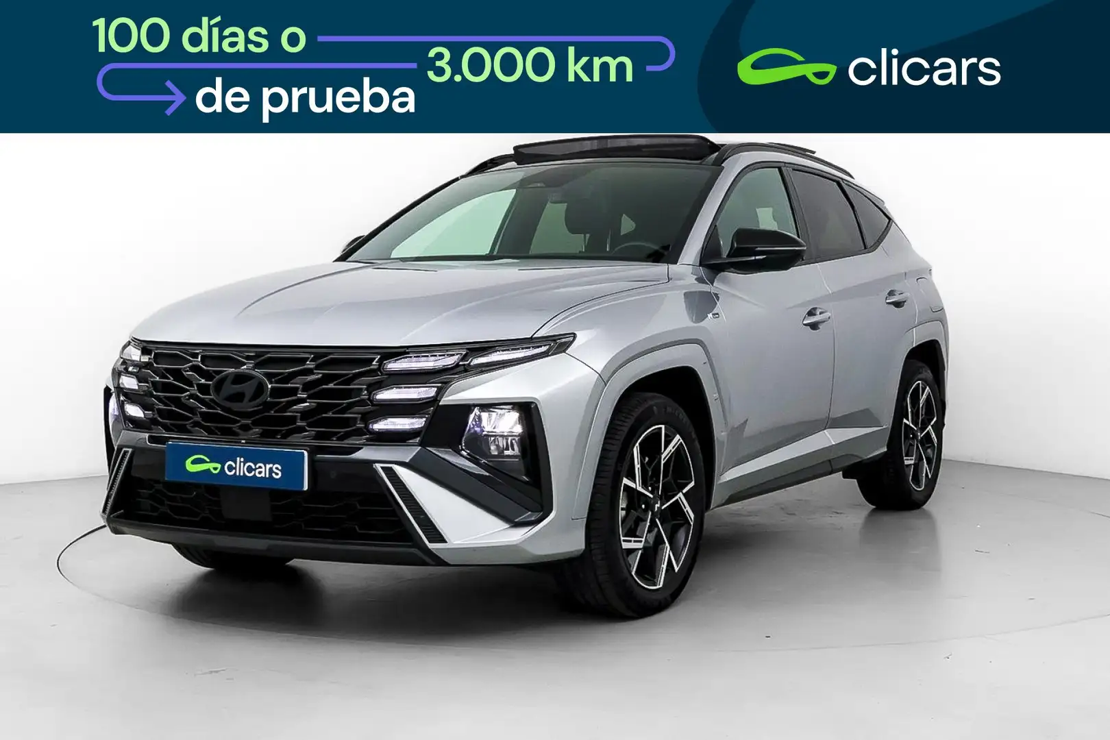 Hyundai TUCSON 1.6 T HEV NLine Sky AT Gris - 1