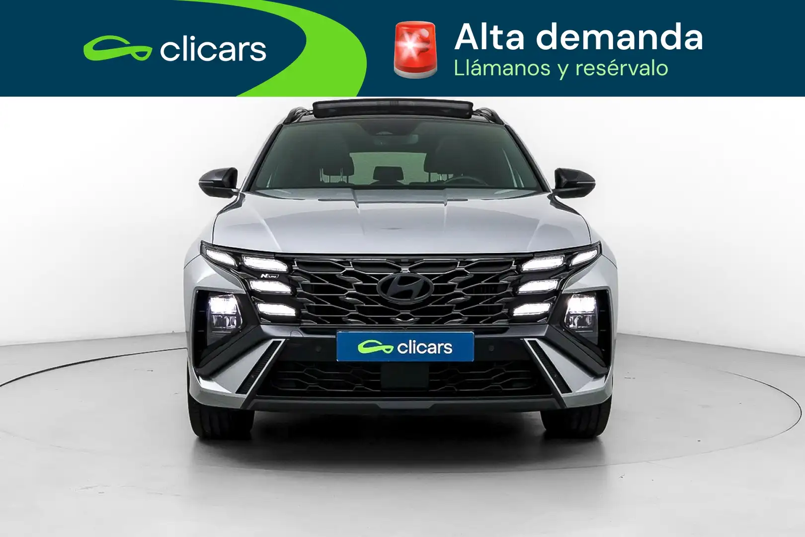 Hyundai TUCSON 1.6 T HEV NLine Sky AT Gris - 2