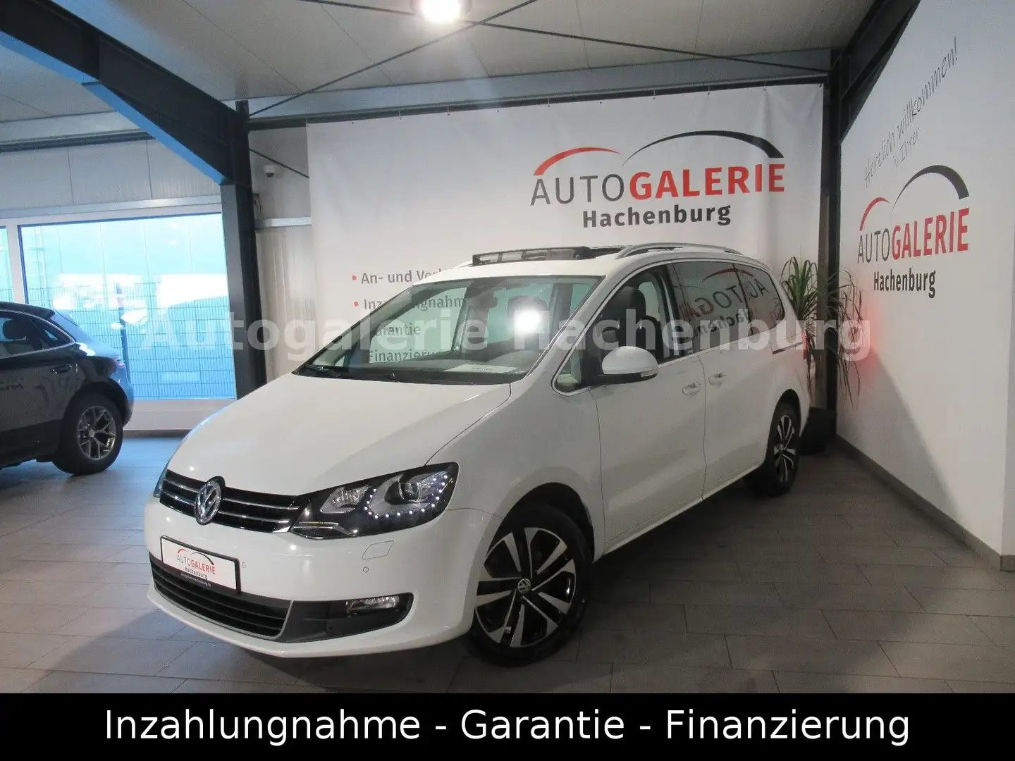 Volkswagen Sharan United BMT DSG/1.Hd/nahezu VOLL/GARANTIE Blanco - 1