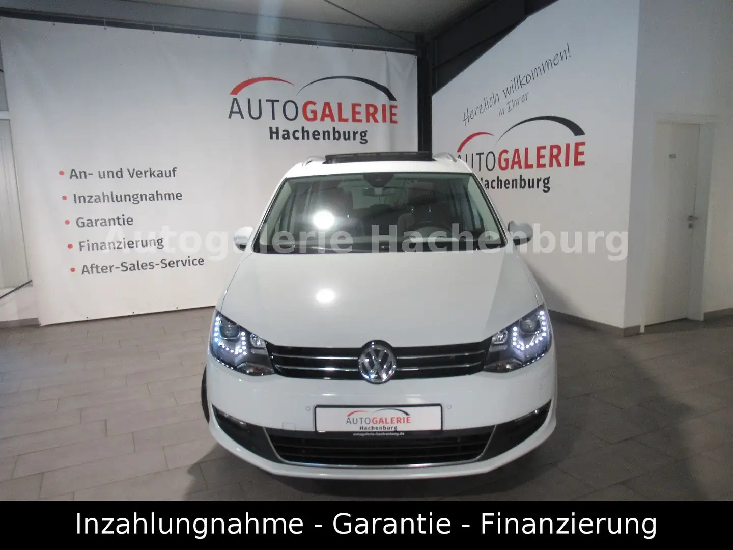 Volkswagen Sharan United BMT DSG/1.Hd/nahezu VOLL/GARANTIE Blanco - 2