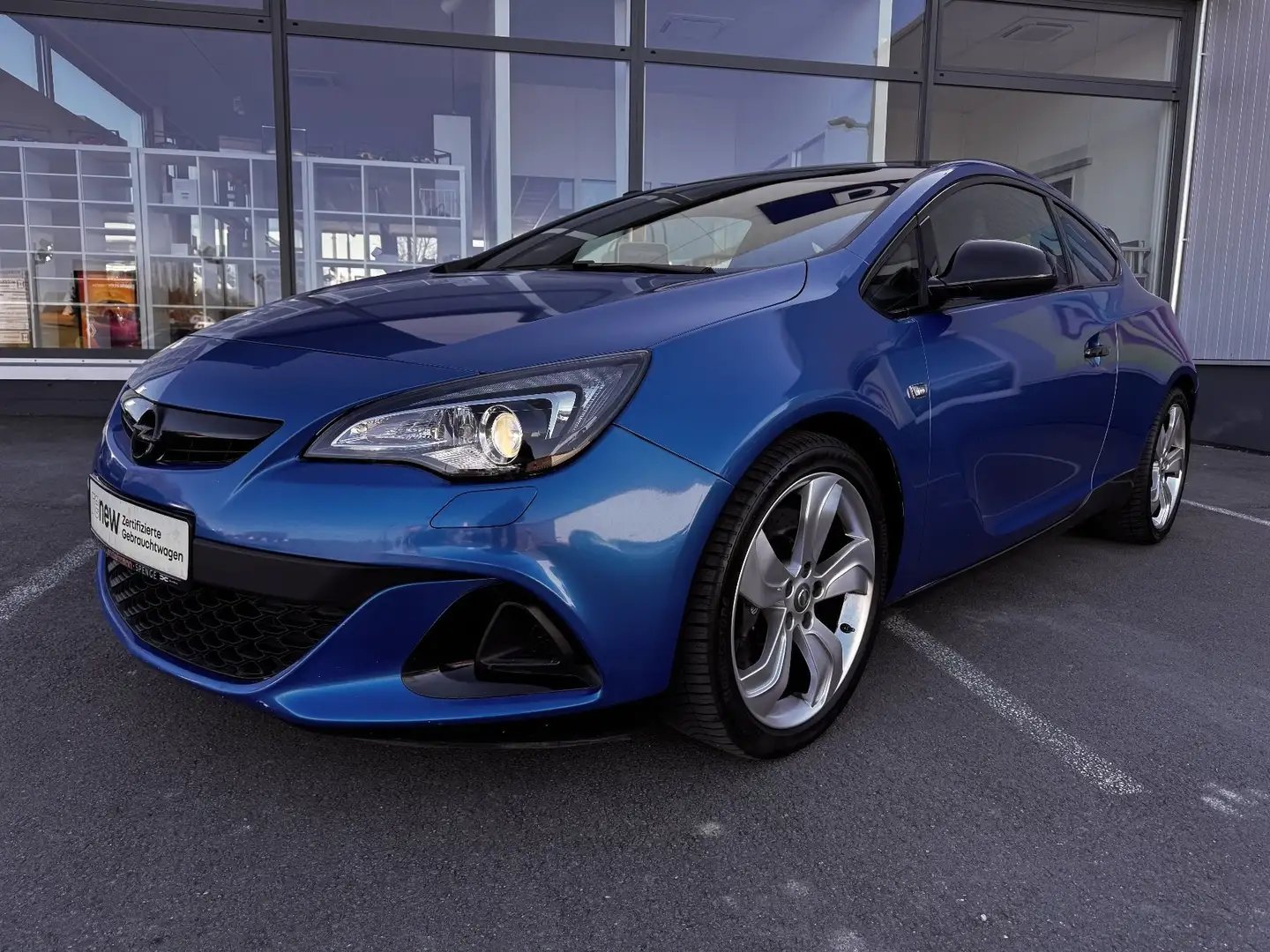 Opel Astra GTC OPC 2.0 TURBO Bleu - 2