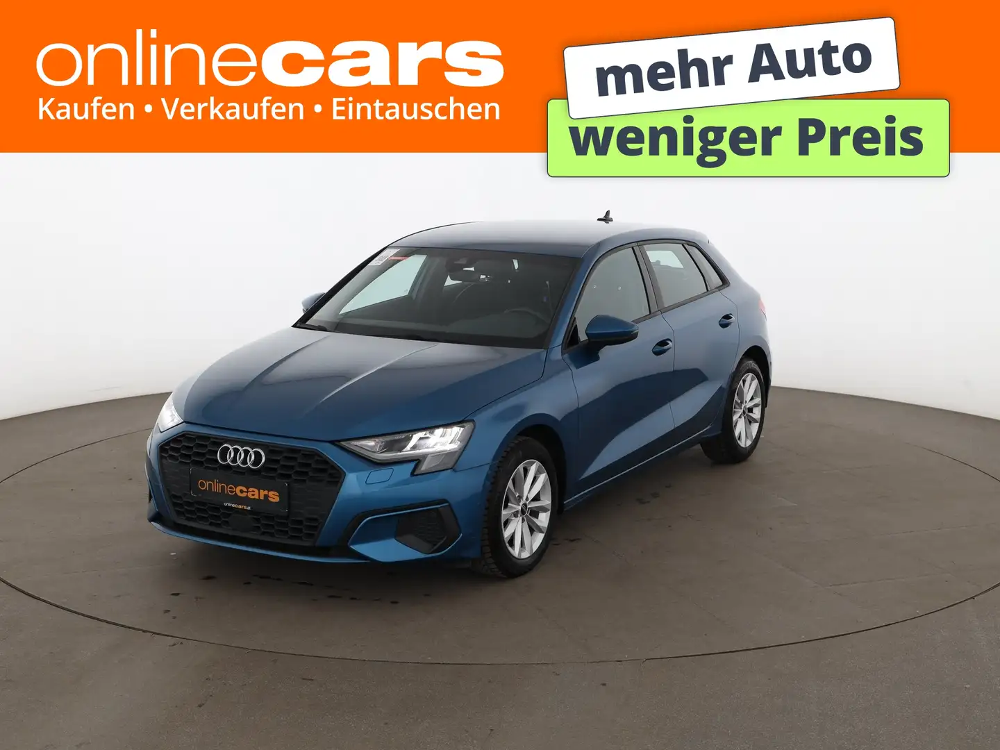 Audi A3 SB 30 TFSI LED RADAR NAVI DIGITAL-TACHO ASSIST Blau - 1