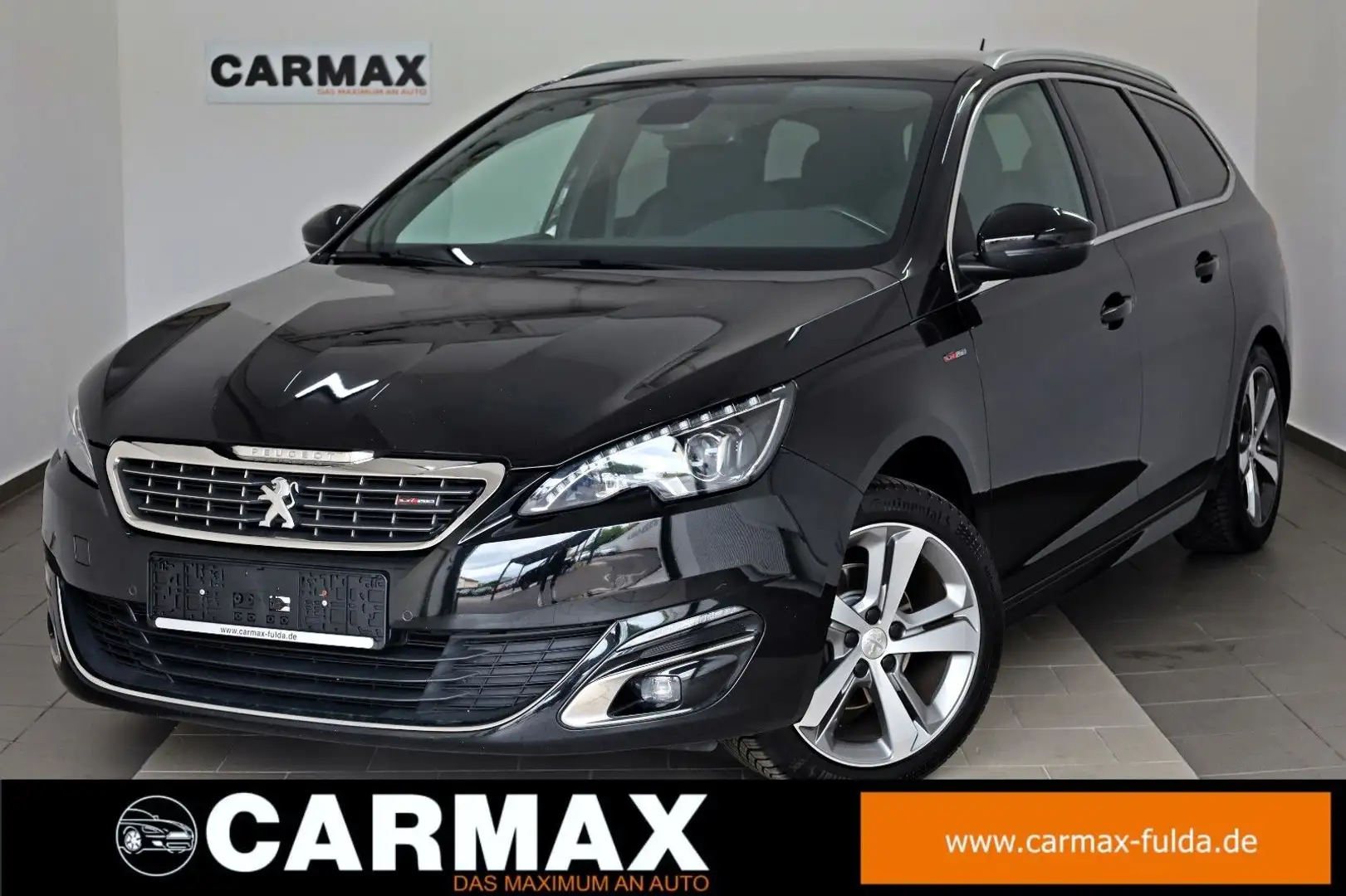 Peugeot 308 SW Allure GT-Line T.Leder,Navi,LED,Panorama Schwarz - 1