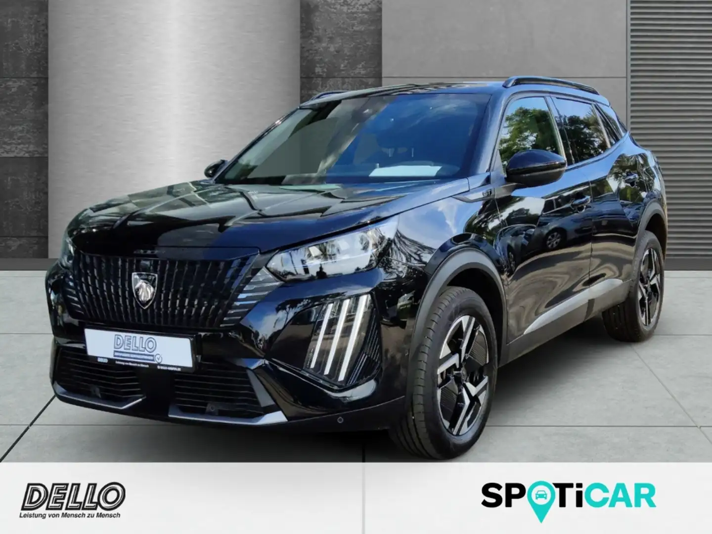 Peugeot 2008 GT PureTech 130 Navi Leder 360 Kamera Massagesitze Negro - 1