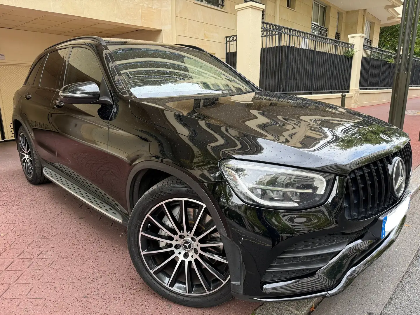 Mercedes-Benz GLC 220 19900ht GLC 220 D 194CH AMG LINE 4MATIC 9G-TRONIC Noir - 1