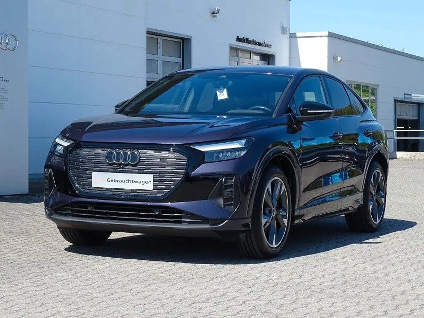 Audi Q4 e-tron 35 Sportback advanced / Optik-Paket sw Lilla - 1