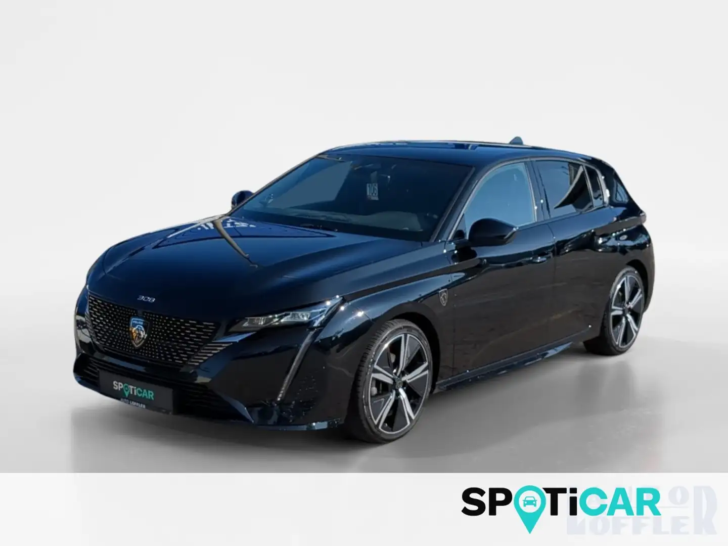 Peugeot 308 GT PureTech 130 EAT8 Klima Navi Rückfahrkamera Noir - 1
