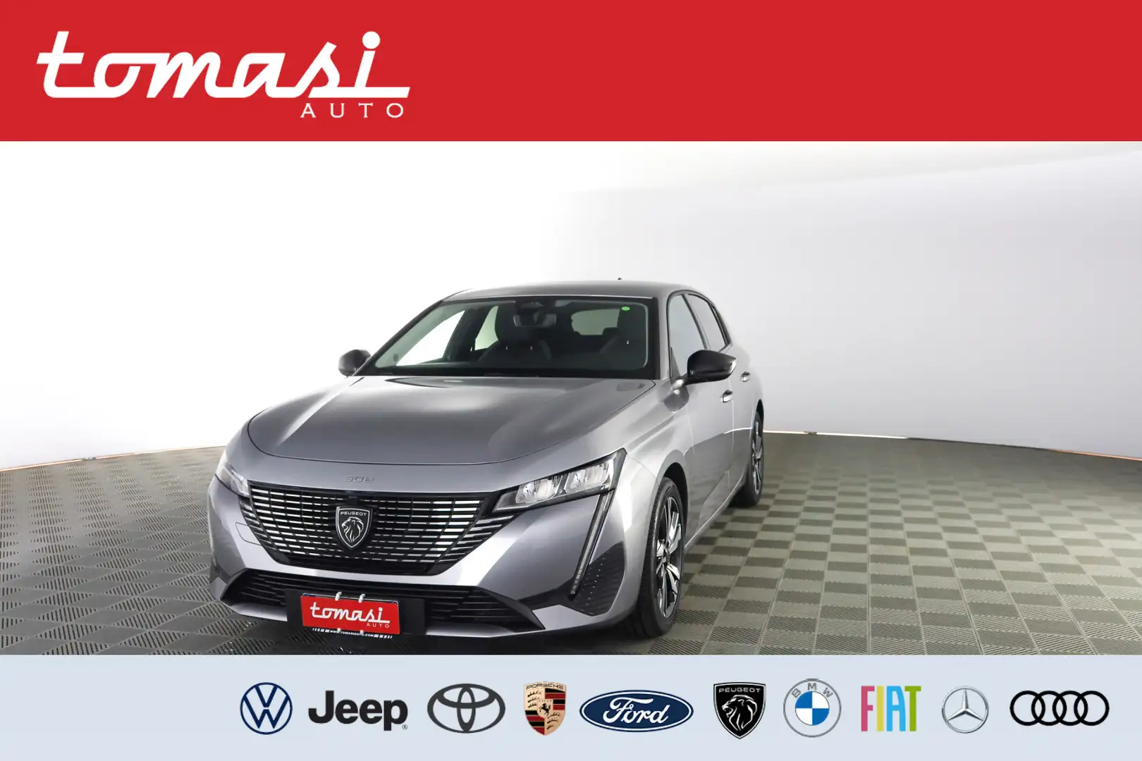 Peugeot 308 308 BlueHDi 130 S&S EAT8 Allure Grigio - 1