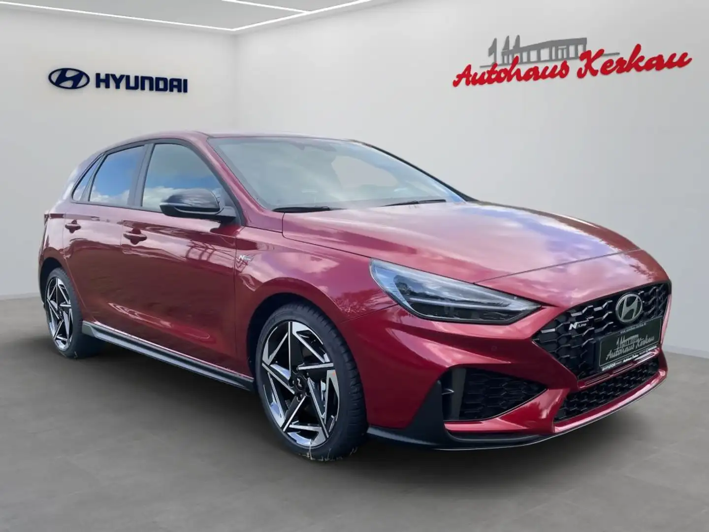Hyundai i30 1.5 T-GDI 48V-Hybrid N Line (PD) Rouge - 2