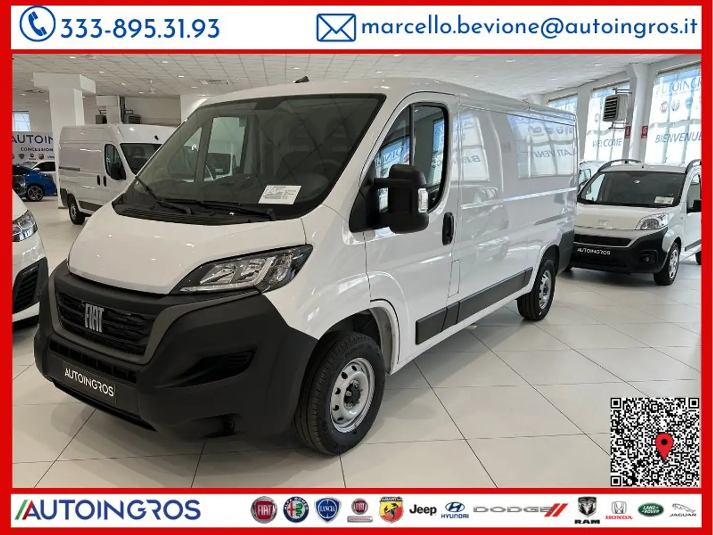 Fiat DUCATO SERIE 9  35 MH1 2.2 140 CV Bianco - 1