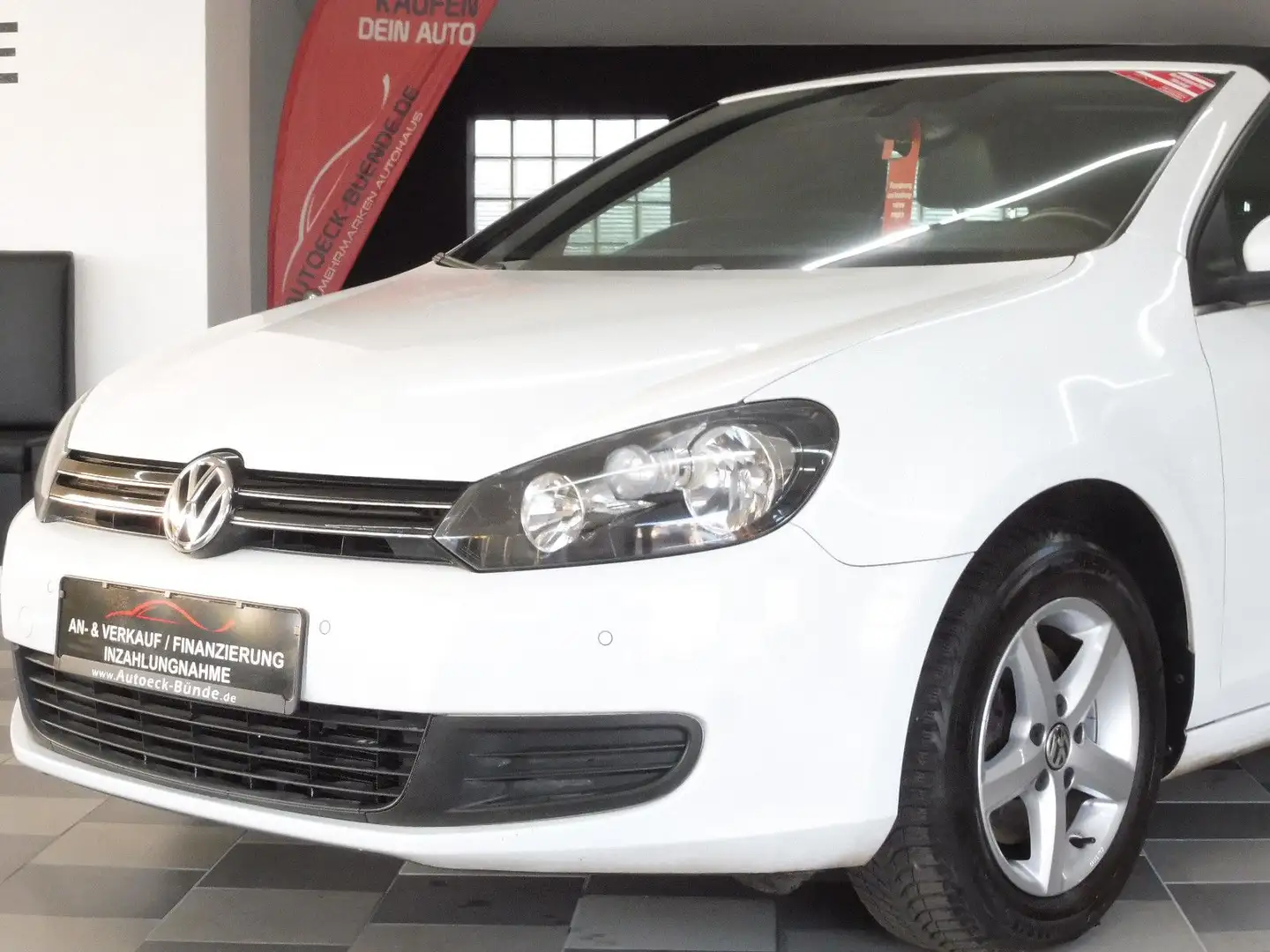 Volkswagen Golf VI 1.2 TSI Cabriolet LEDER/PDC/KAMERA/SHZ Weiß - 1
