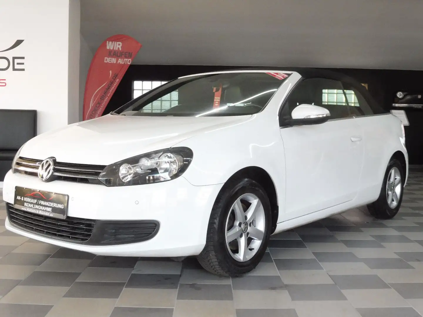 Volkswagen Golf VI 1.2 TSI Cabriolet LEDER/PDC/KAMERA/SHZ Weiß - 2