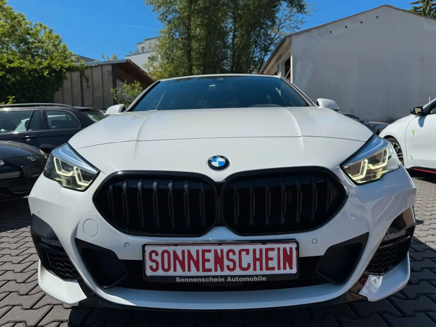 BMW 218 i M-Sport Gran Coupe Blanc - 2