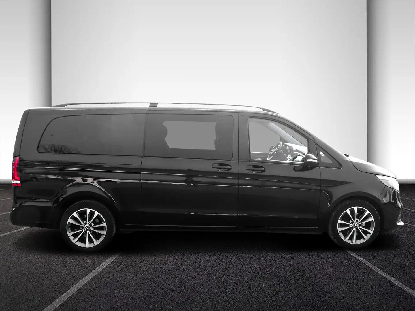 Mercedes-Benz V 300 Avantgarde Extralang,2xSchiebetür elektr. Schwarz - 2