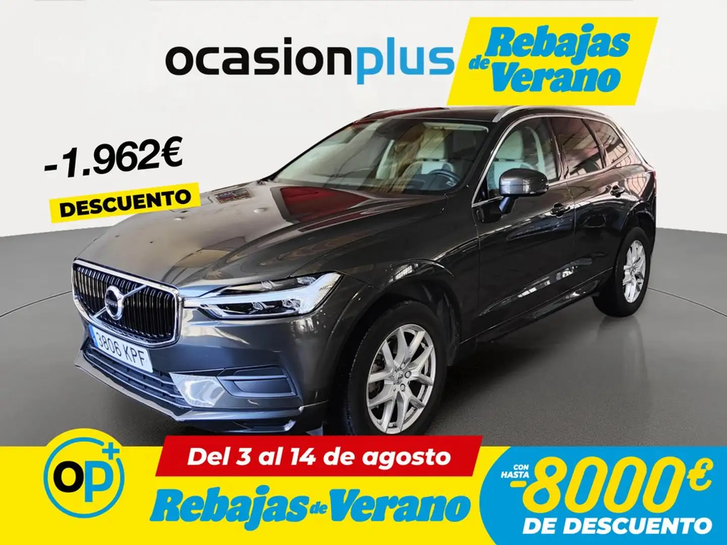 Volvo XC60 D4 Momentum AWD Aut. Gris - 1