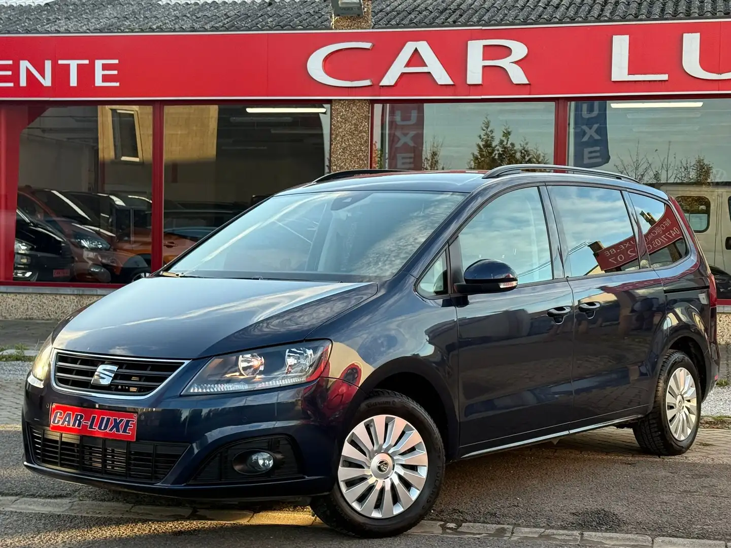 SEAT Alhambra 1.4 TSI 15OCV 7PLACES GRAND GPS CAMERA LED Blauw - 1