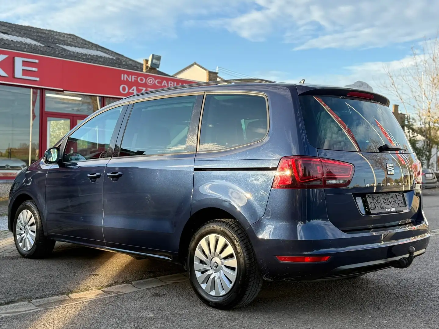 SEAT Alhambra 1.4 TSI 15OCV 7PLACES GRAND GPS CAMERA LED Blauw - 2