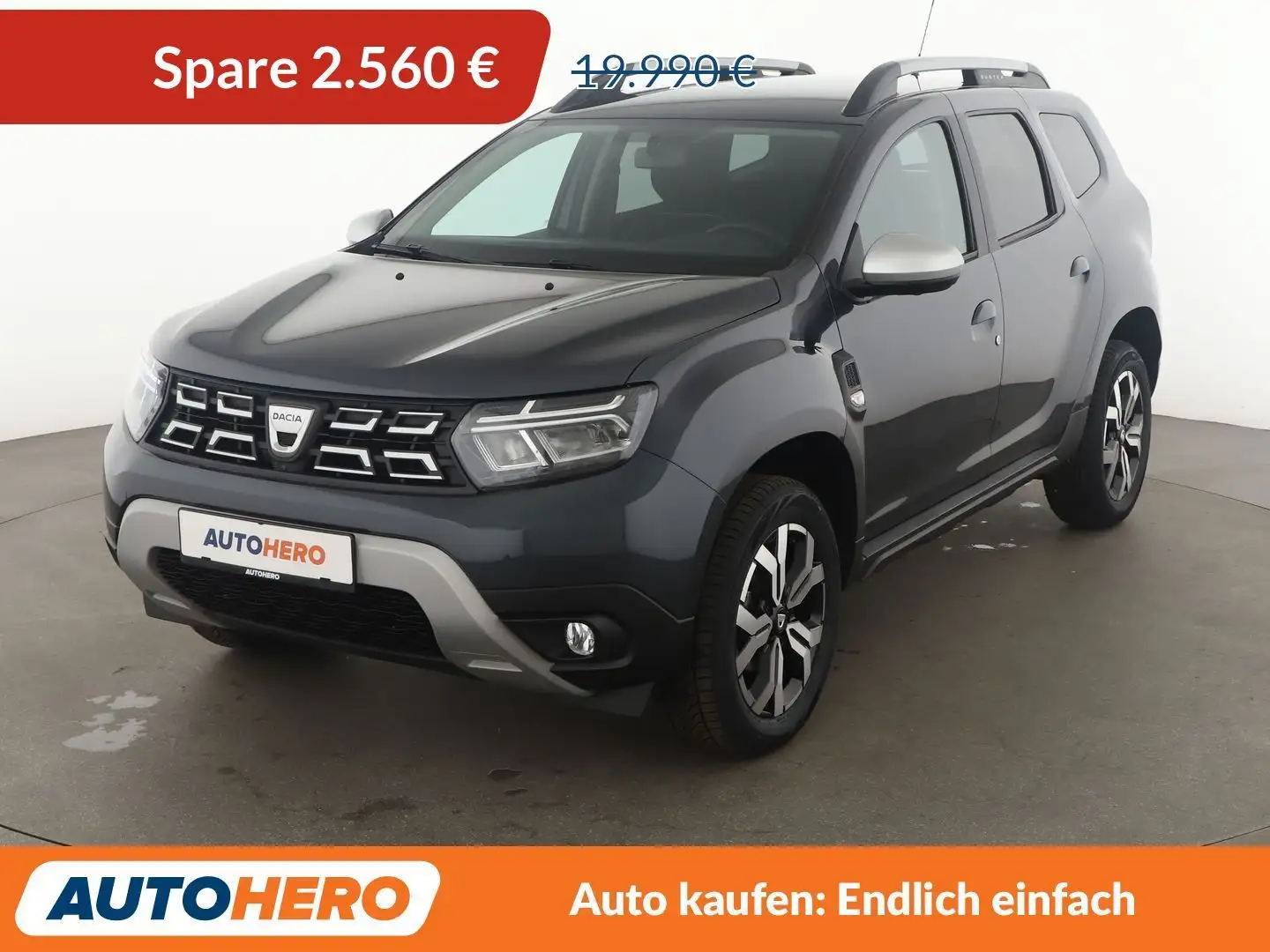 Dacia Duster 1.3 TCe Prestige Aut.*NAVI*360°*PDC*SHZ*TEMPO* Grau - 1