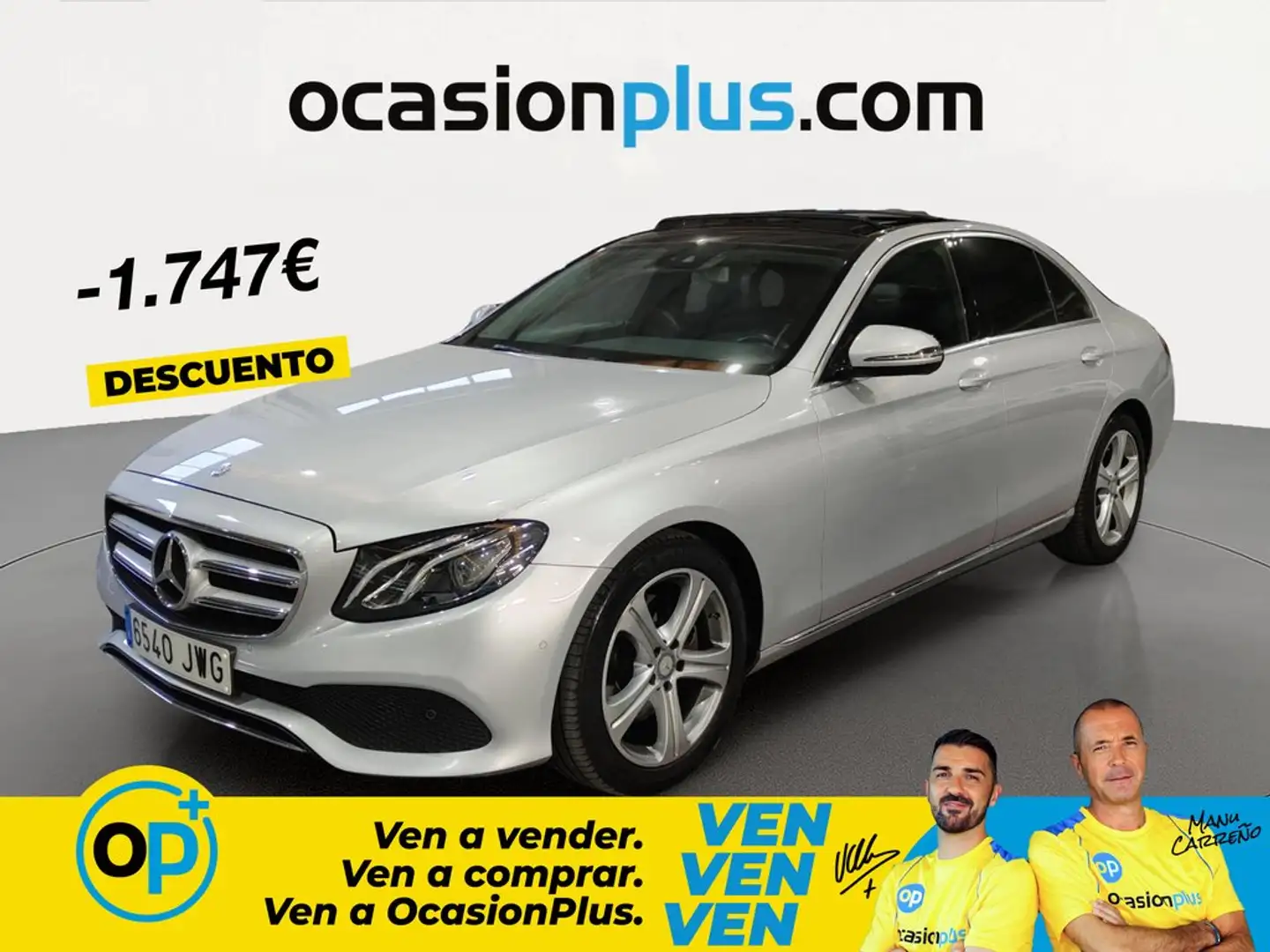 Mercedes-Benz E 220 220d 9G-Tronic 194 Gris - 1