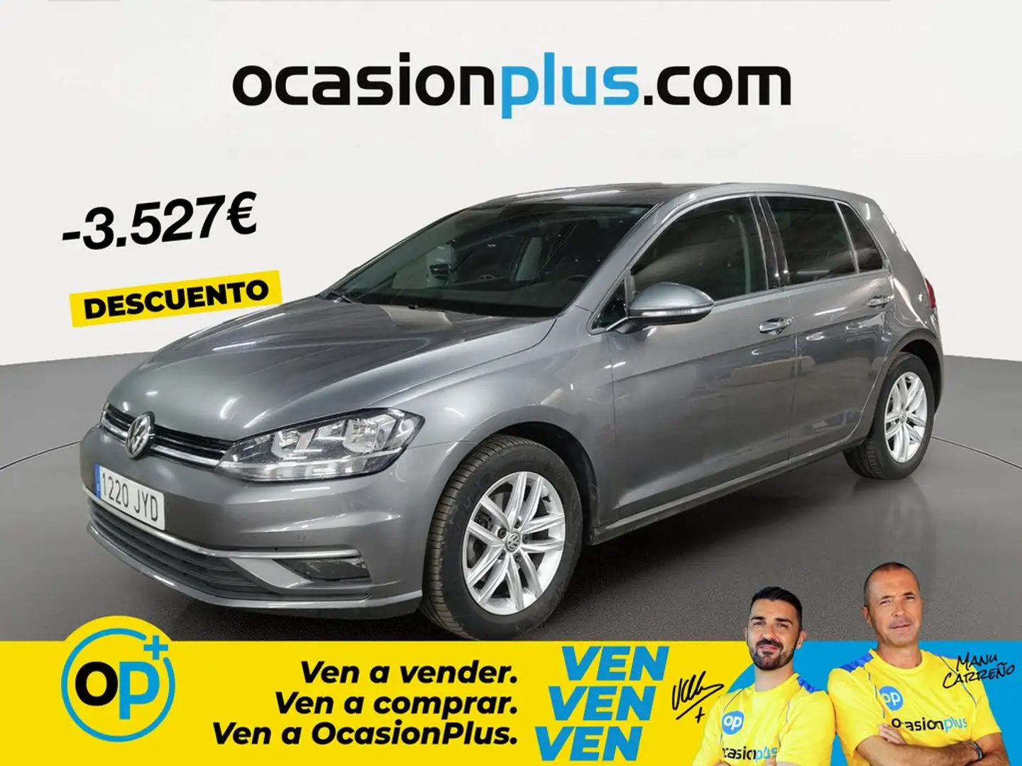 Volkswagen Golf 1.4 TSI Advance 92kW Gris - 1