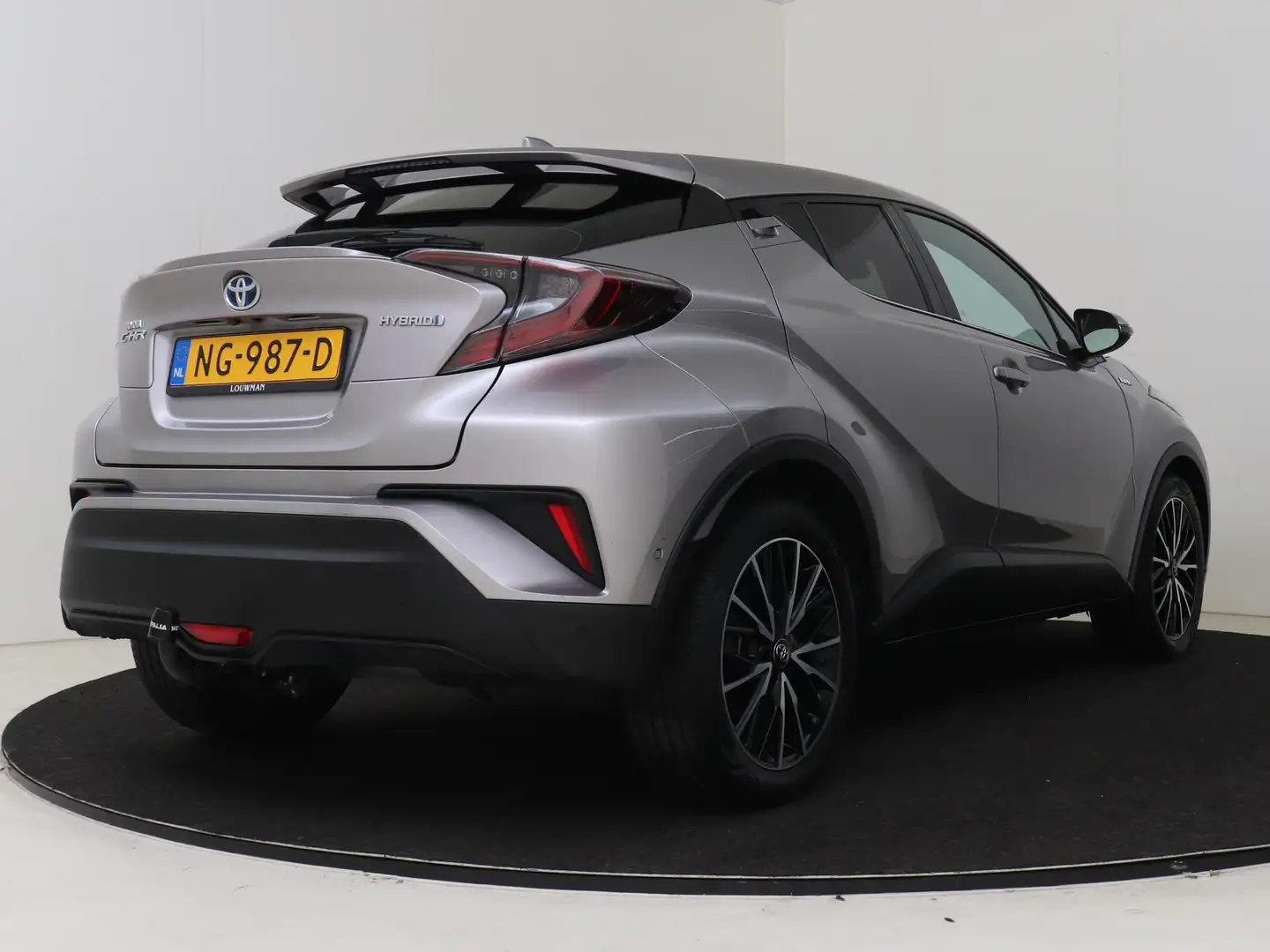 Toyota C-HR 1.8 Hybrid Premium | LED V+A | Parkeersensoren V+ Gris - 2