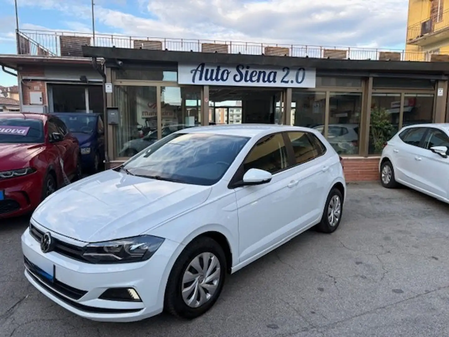 Volkswagen Polo 5p 1.6 tdi Trendline 80cv Bianco - 1