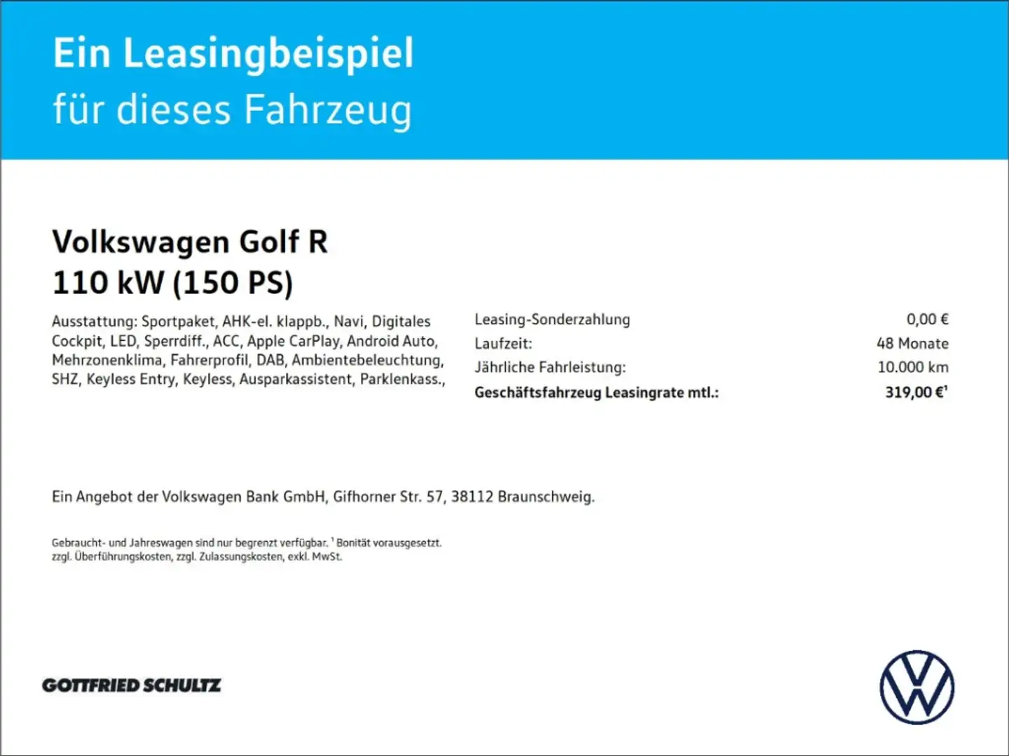 Volkswagen Golf R -LINE 1.5 TSI DSG NAVI BLACK STYLE AHK KAMERA Grau - 2