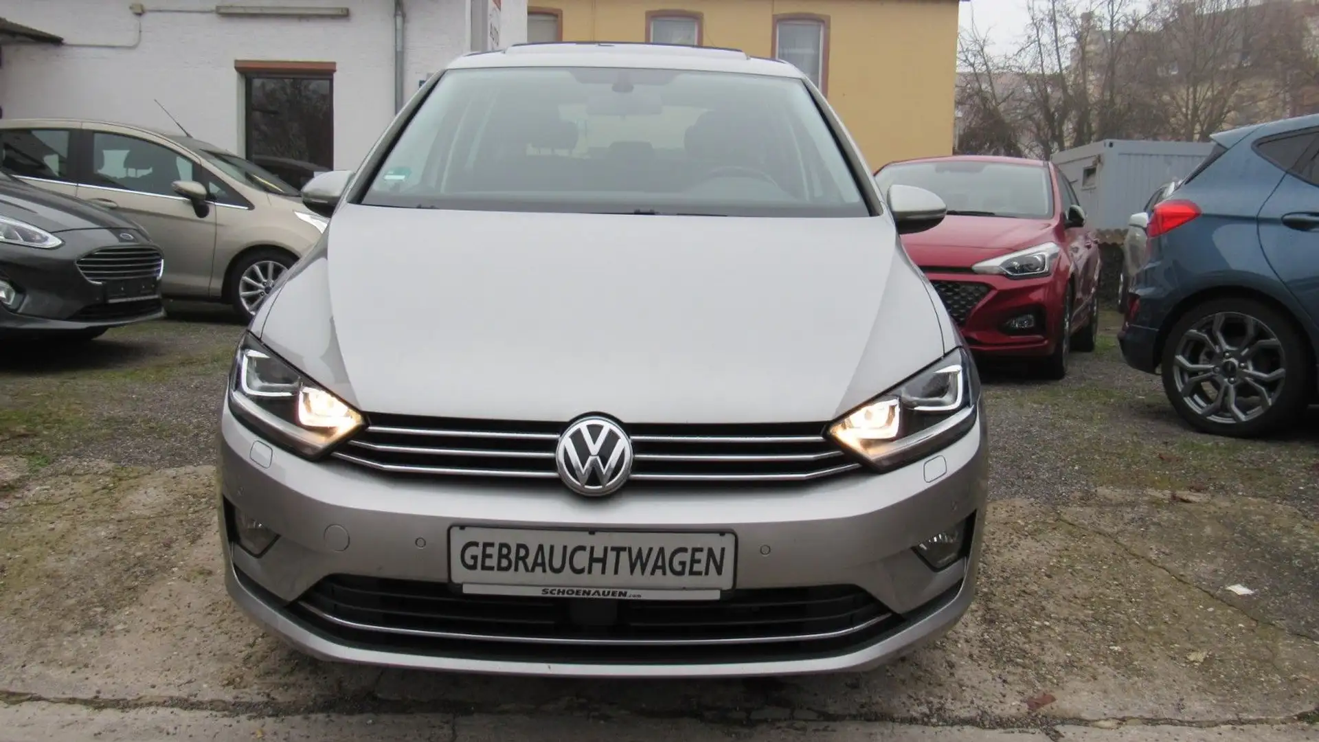Volkswagen Golf Sportsvan 1.4 TSI 92kW DSG Highline Panoram Beige - 2
